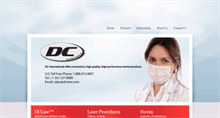 Desktop Screenshot of dcinter.com