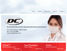 Tablet Screenshot of dcinter.com